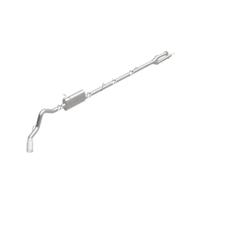 MagnaFlow Sys C/B 11-15 Ford Super Duty F250 6.2L EC CC, SS 3.5in Single Rear Pass Side Ext 5in Tip - Additional View 16