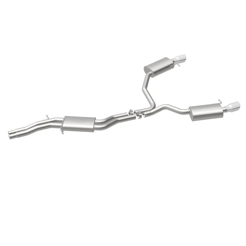 MagnaFlow Sys C/B 12-15 Audi A6 / A7 3.0L V6 SS 2.5in Dual Split Rear Ext 4in Tips - Additional View 10
