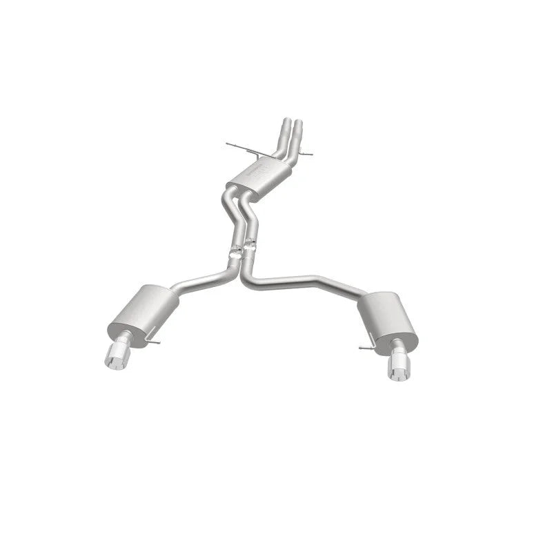 MagnaFlow Sys C/B 12-15 Audi A6 / A7 3.0L V6 SS 2.5in Dual Split Rear Ext 4in Tips - Additional View 14