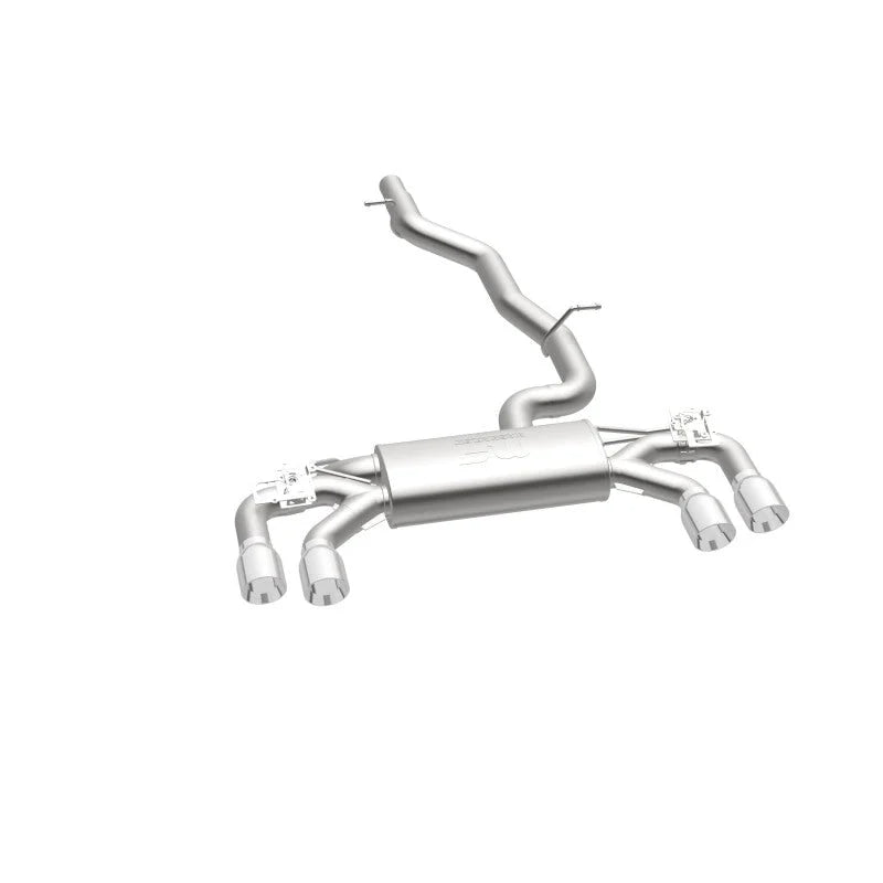 MagnaFlow Sys C/B 2015-2017 Volkswagen Golf R 3in Polished SS Quad Tip Split Rear Exit - Additional View 11
