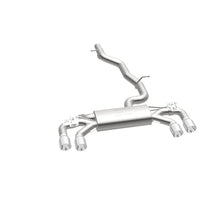 Load image into Gallery viewer, MagnaFlow Sys C/B 2015-2017 Volkswagen Golf R 3in Polished SS Quad Tip Split Rear Exit - Additional View 11