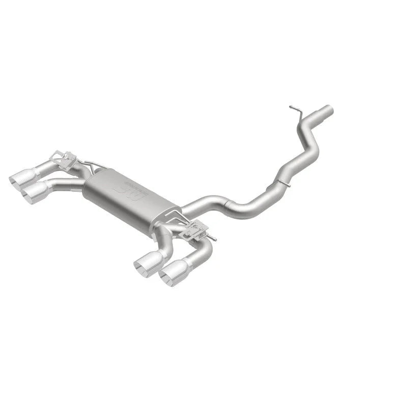 MagnaFlow Sys C/B 2015-2017 Volkswagen Golf R 3in Polished SS Quad Tip Split Rear Exit - Additional View 12