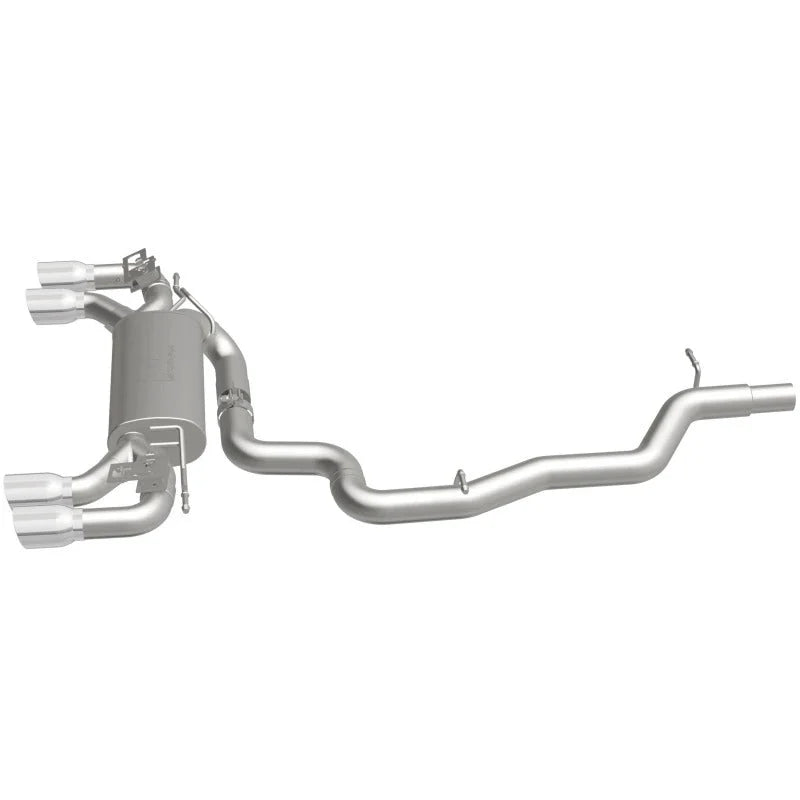 MagnaFlow Sys C/B 2015-2017 Volkswagen Golf R 3in Polished SS Quad Tip Split Rear Exit - Additional View 14