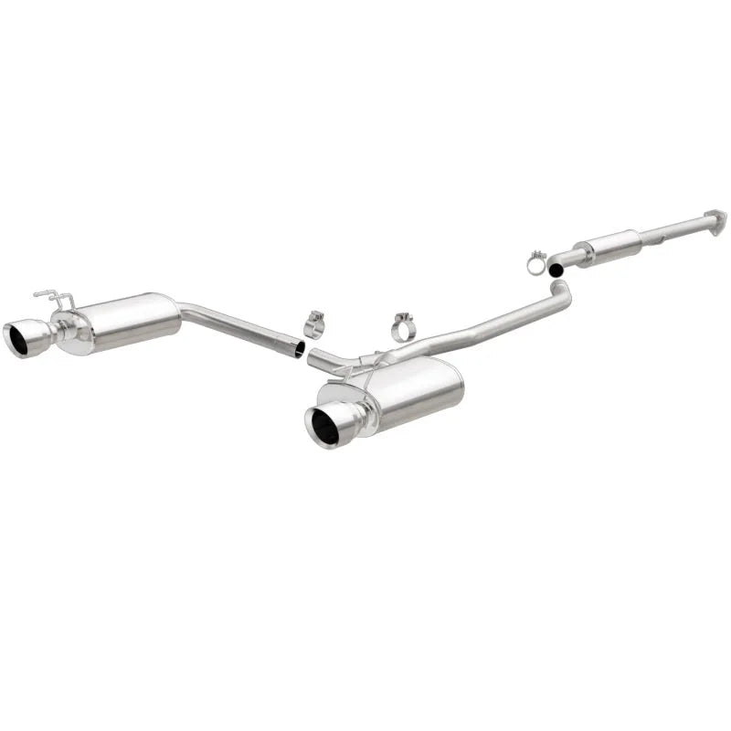 MagnaFlow Sys C/B 2015 Honda Accord 3.5L V6 2.5in SS Dual Split Rear Polished 4.5 Tip - Main Product View