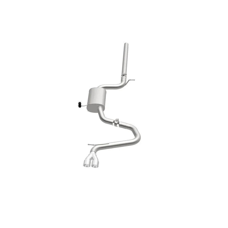 MagnaFlow Sys C/B 2015 Volkswagen Golf 1.8L 2.5in SS Dual Driver Side Exit Polished 3 Tip - Additional View 8