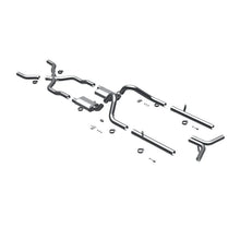 Load image into Gallery viewer, MagnaFlow Sys C/B 55-57 Chevy Bel Air V8 3inch - Side View