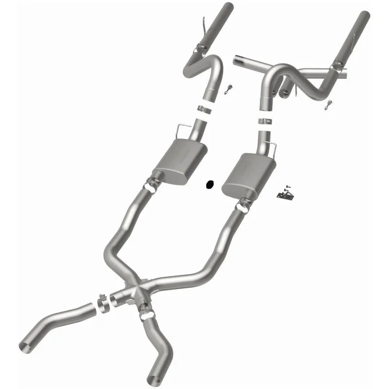MagnaFlow Sys C/B 55-57 Chevy Bel Air V8 3inch - Additional View 7