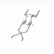 Load image into Gallery viewer, MagnaFlow Sys C/B 55-57 Chevy Bel Air V8 3inch - Additional View 13