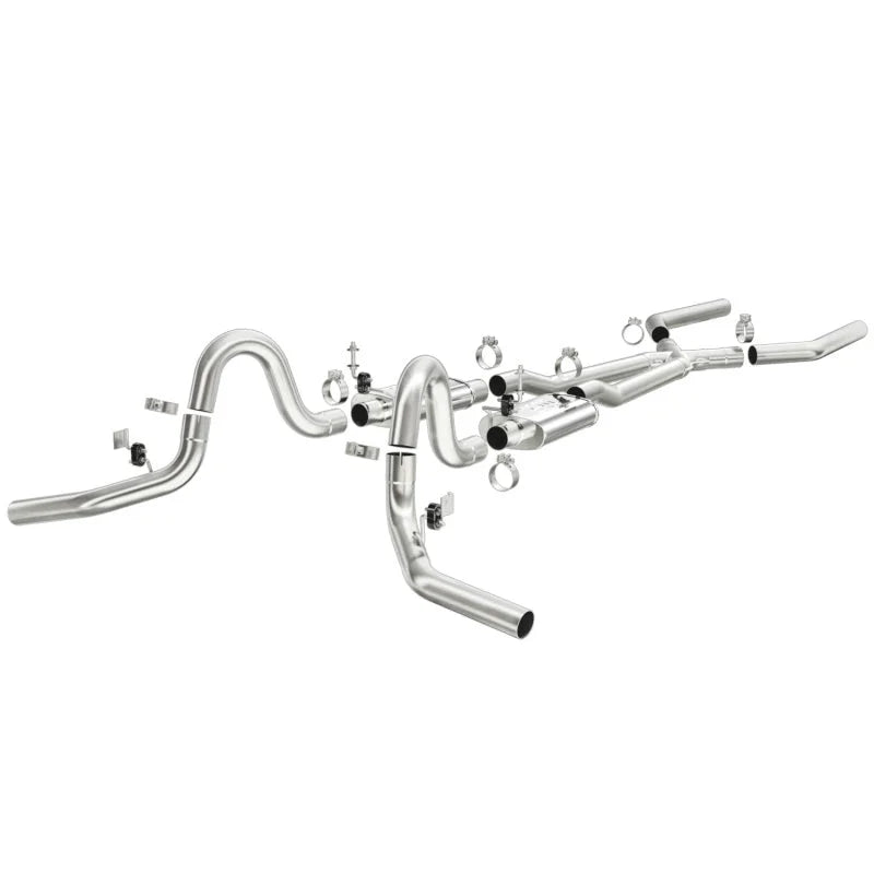MagnaFlow Sys C/B 64-67 GM A-Body 3inch - Side View