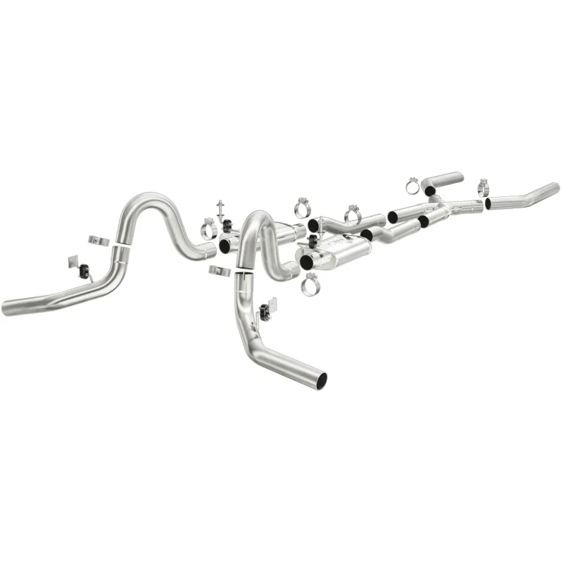 MagnaFlow Sys C/B 68-72 GM A-Body 3inch - Side View