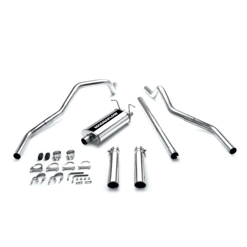 MagnaFlow Sys C/B 99 Ford F-Series Dual Exit - Main Product View
