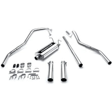 Load image into Gallery viewer, MagnaFlow Sys C/B 99 Ford F-Series Dual Exit - Side View