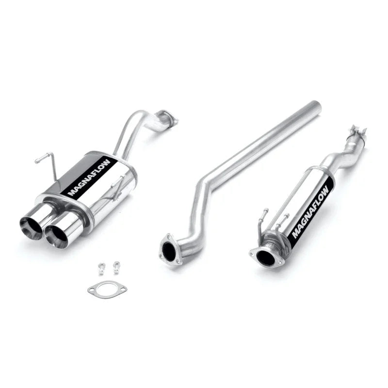 MagnaFlow Sys C/B Civic Hatchback I4 2.0L 02- - Side View