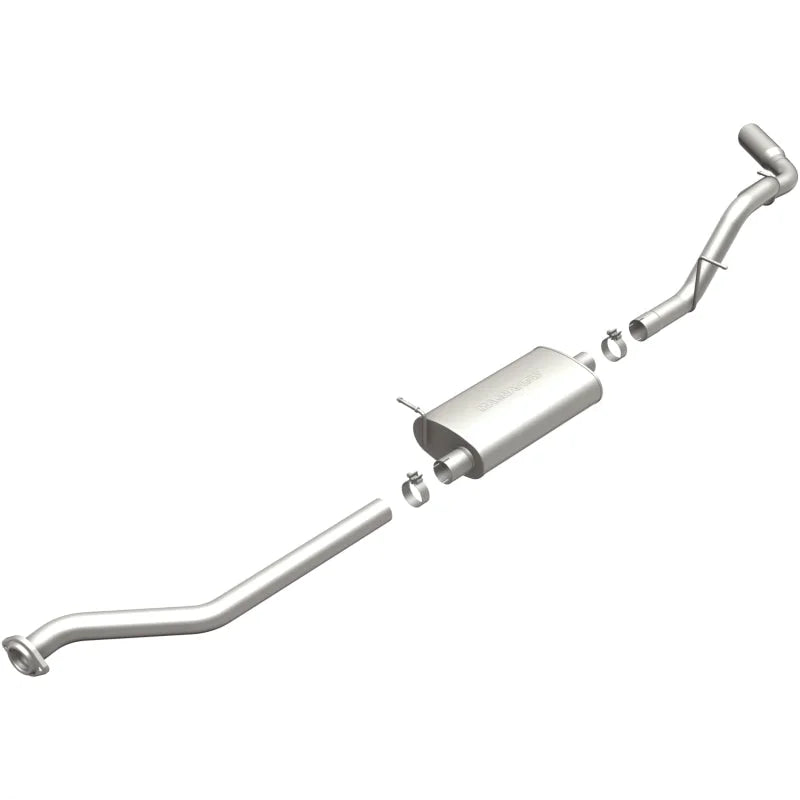 MagnaFlow Sys C/B GM 1500 Ext Cab 99-02 - Side View