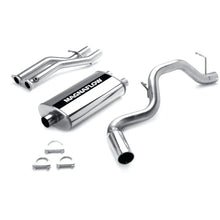 Load image into Gallery viewer, MagnaFlow Sys C/B Tahoe 96-99 Dual Inlet Muff - Side View