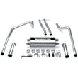 Load image into Gallery viewer, MagnaFlow Sys GM Trucks Duals 96-98 5.7L Ext - Side View