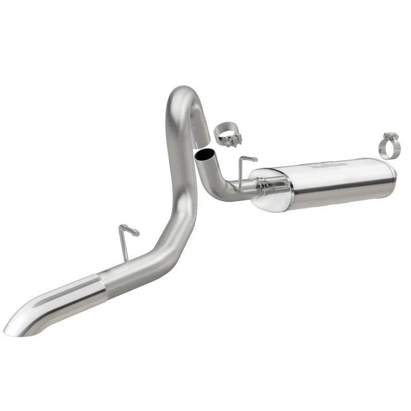 MagnaFlow System C/B 97-99 Jeep Wrangler - Side View