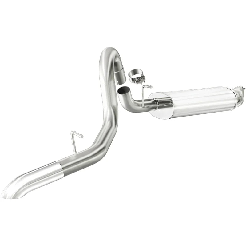 MagnaFlow System C/B Jeep Wrangler 2.5/4 - Side View
