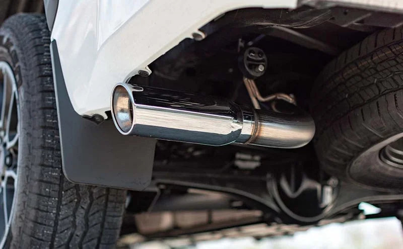 MagnaFlow Tip 1-Pk Oval Reso. 3.5X4.25 - Back View