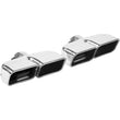 Load image into Gallery viewer, MagnaFlow Tip 1-Set Quad Square - Main Product View