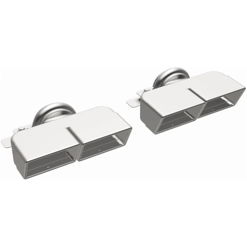 MagnaFlow Tip 1-Set Quad Square - Side View