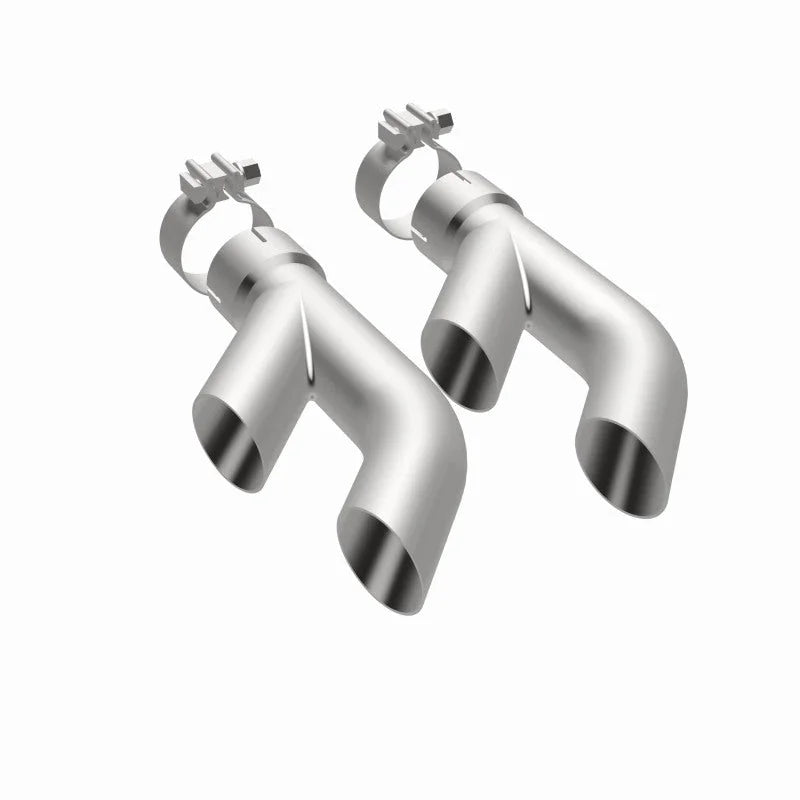 MagnaFlow Tip (1-Set) Turn Down 2.50inch I.D. - Back View