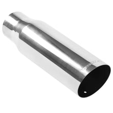 Load image into Gallery viewer, MagnaFlow Tip 1-pk BB SC 3.5x12 2.5 ID 15 - Side View