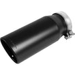 Load image into Gallery viewer, MagnaFlow Tip Stainless Black Coated Single Double Round Single Outlet 5in Dia 4in Inlet 13in L - Main Product View