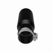 Load image into Gallery viewer, MagnaFlow Tip Stainless Black Coated Single Wall Round Single Outlet 5in Dia 3.5in Inlet 14.5in L - Additional View 6
