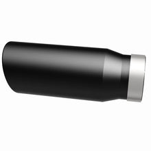 Load image into Gallery viewer, MagnaFlow Tip Stainless Black Coated Single Wall Round Single Outlet 5in Dia 4in Inlet 13in L - Additional View 12
