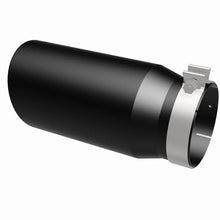 Load image into Gallery viewer, MagnaFlow Tip Stainless Black Coated Single Wall Round Single Outlet 6in Dia 5in Inlet 13in L - Additional View 6