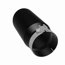 Load image into Gallery viewer, MagnaFlow Tip Stainless Black Coated Single Wall Round Single Outlet 6in Dia 5in Inlet 13in L - Additional View 9