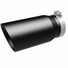 Load image into Gallery viewer, MagnaFlow Tip Stainless Black Coated Single Wall Round Single Outlet 6in Dia 5in Inlet 13in L - Additional View 10