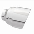 Load image into Gallery viewer, MagnaFlow Tip Stainless Double Wall Round Single Outlet Polished 4.5in DIA 2.5in Inlet 5.75in Length - Additional View 8