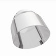 Load image into Gallery viewer, MagnaFlow Tip Stainless Double Wall Round Single Outlet Polished 4.5in DIA 2.5in Inlet 5.75in Length - Additional View 10