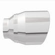 Load image into Gallery viewer, MagnaFlow Tip Stainless Double Wall Round Single Outlet Polished 4.5in DIA 2.5in Inlet 5.75in Length - Additional View 11