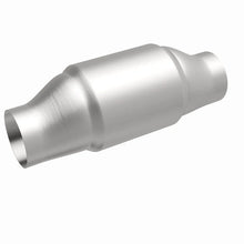 Load image into Gallery viewer, MagnaFlow Universal Catalytic Converter 2.50inch O/O - Side View