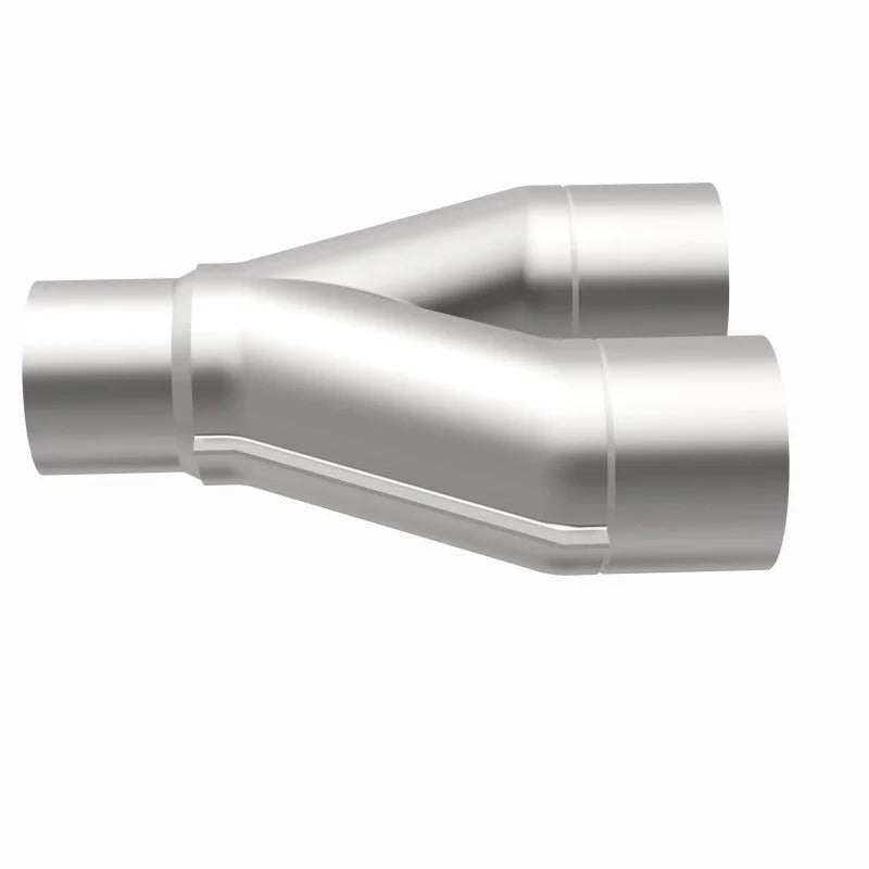 MagnaFlow Universal Trans Y-Pipe All SS 4inch (Dual) 3.5inch (Single) x 13inch (Overall) - Additional View 6