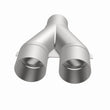 Load image into Gallery viewer, MagnaFlow Universal Trans Y-Pipe All SS 4inch (Dual) 3.5inch (Single) x 13inch (Overall) - Additional View 8