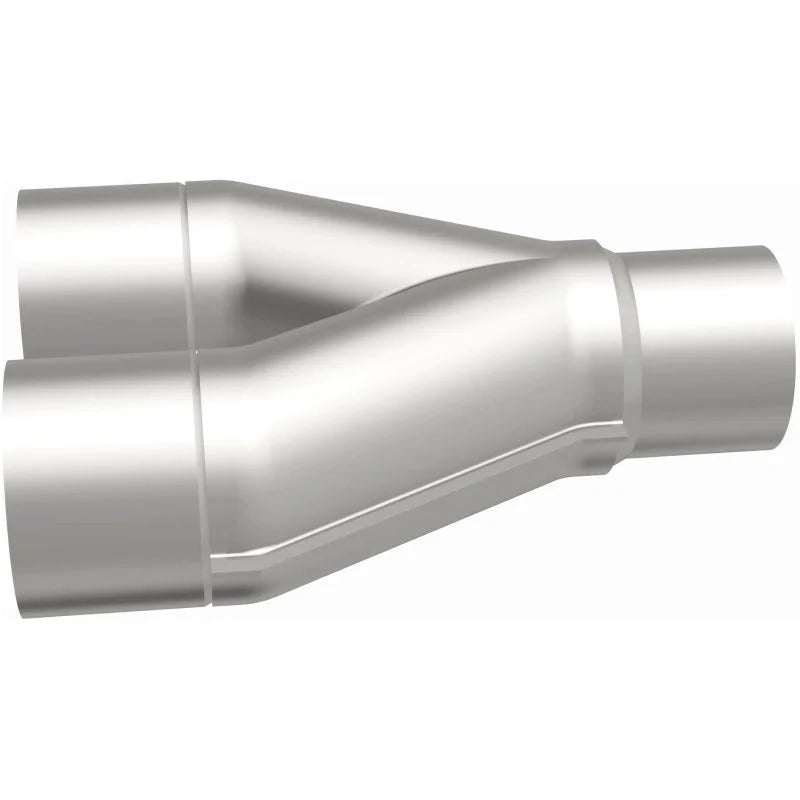 MagnaFlow Universal Trans Y-Pipe All SS 4inch (Dual) 3.5inch (Single) x 13inch (Overall) - Additional View 9