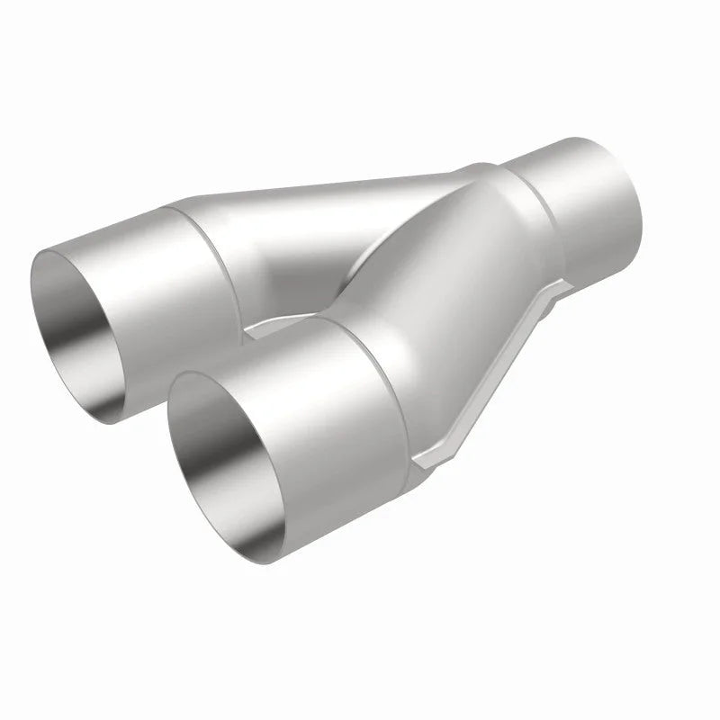 MagnaFlow Universal Trans Y-Pipe All SS 4inch (Dual) 3.5inch (Single) x 13inch (Overall) - Additional View 12