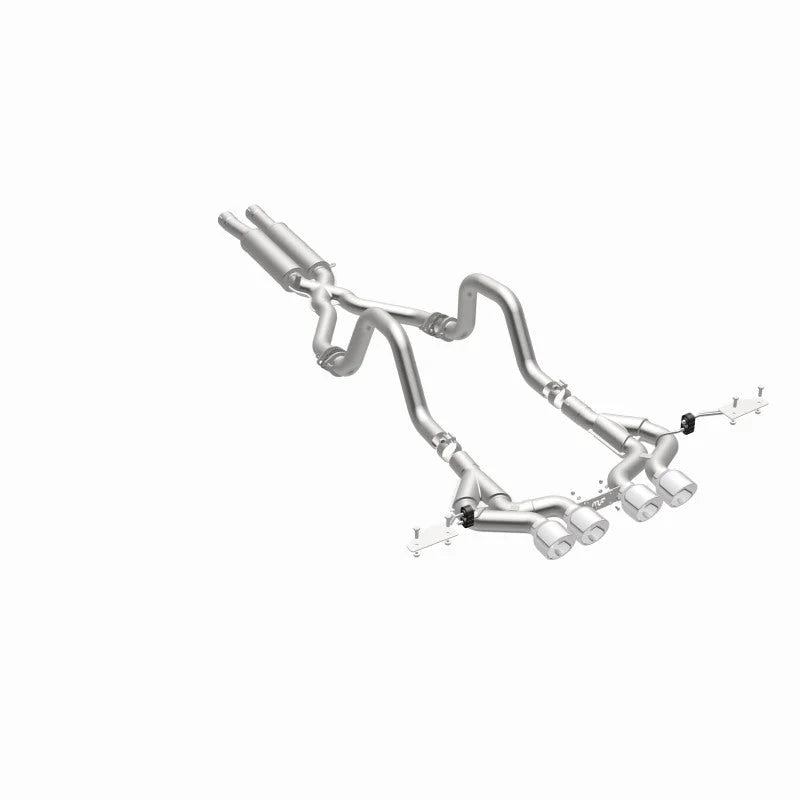 Magnaflow 00-04 Chev Corvette V8 5.7L Comp Series Quad Ctr Rr Exit SS Cat-Back Perf Exhaust - Additional View 6