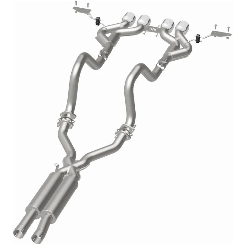 Magnaflow 00-04 Chev Corvette V8 5.7L Comp Series Quad Ctr Rr Exit SS Cat-Back Perf Exhaust - Additional View 9