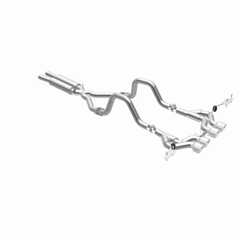 Magnaflow 00-04 Chev Corvette V8 5.7L Comp Series Quad Ctr Rr Exit SS Cat-Back Perf Exhaust - Additional View 10