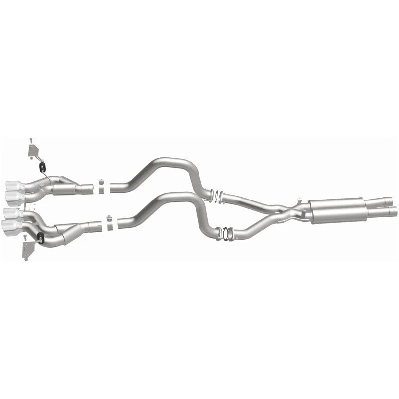Magnaflow 00-04 Chev Corvette V8 5.7L Comp Series Quad Ctr Rr Exit SS Cat-Back Perf Exhaust - Additional View 11