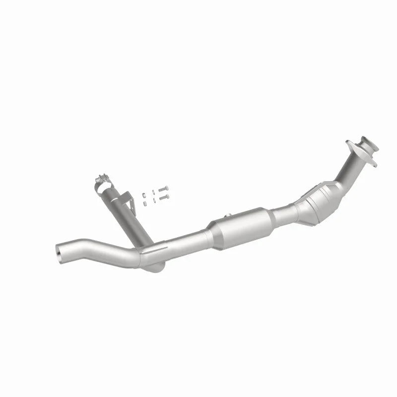Magnaflow 01-03 Ford F150 XL/XLT V6 4.2L OEM Grade / EPA Compliant Direct-Fit Catalytic Converter - Side View