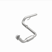 Load image into Gallery viewer, Magnaflow 04-06 Cadillac Escalade 6.0L Direct Fit Converter - Installation View