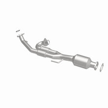 Load image into Gallery viewer, Magnaflow 04-09 Nissan Quest 3.5L Direct Fit Converter - Installation View
