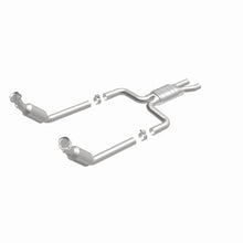 Load image into Gallery viewer, Magnaflow 05-06 Lincoln LS 3.9L Direct Fit Converter - Side View