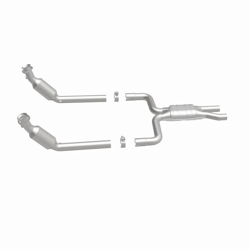 Magnaflow 05-06 Lincoln LS 3.9L Direct Fit Converter - Back View